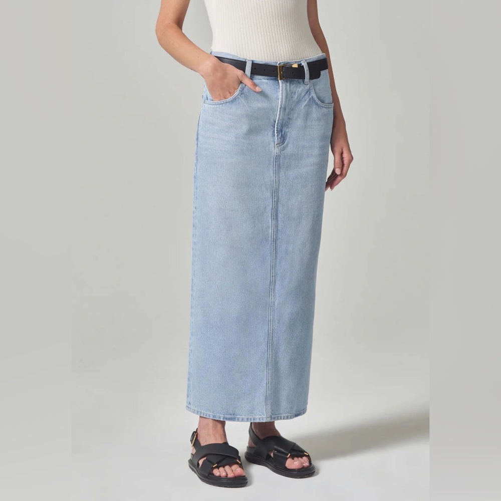 CITIZENS OF HUMANITY VERONA‎ COLUMN SKIRT - FREQUENCY